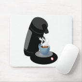Kaffeemaschine Mousepad (Mit Mouse)
