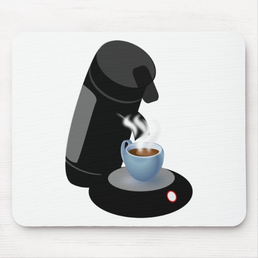 Kaffeemaschine Mousepad (Vorne)