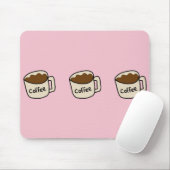Kaffeemaschine Mousepad (Mit Mouse)