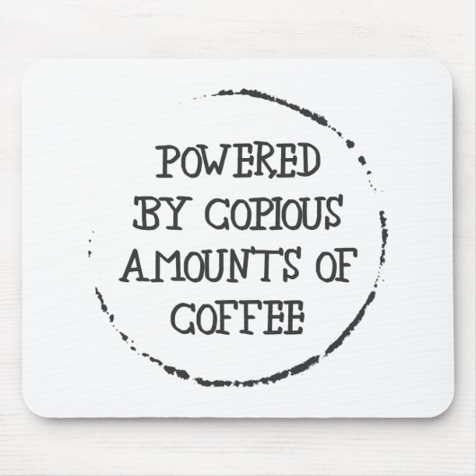 Kaffeemaschine Mousepad (Vorne)