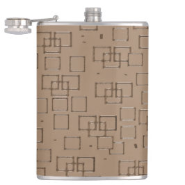 Kaffeemaschine Muster Flachmann