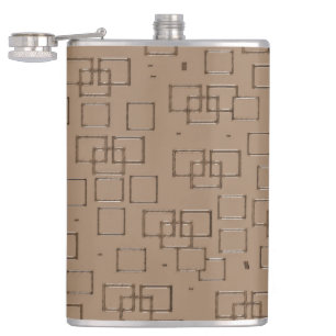 Kaffeemaschine Muster Flachmann