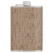 Kaffeemaschine Muster Flachmann (Vorderseite)