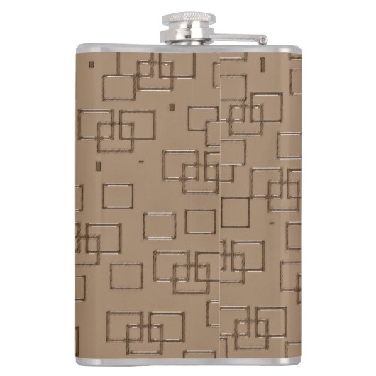 Kaffeemaschine Muster Flachmann (Rückseite)