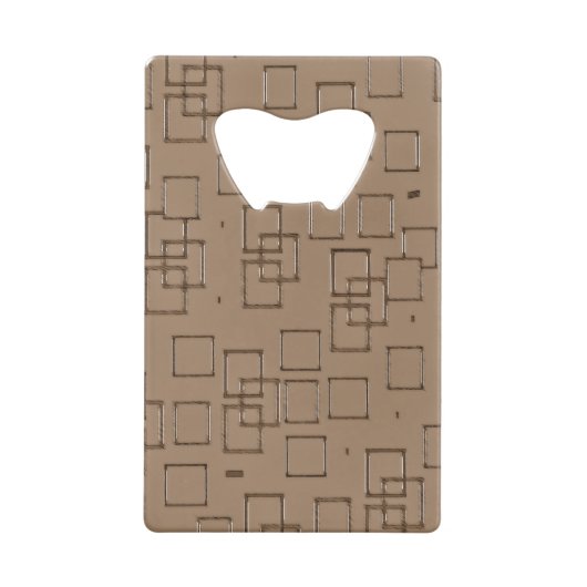 Kaffeemaschine Muster Geldbeutel Flaschenöffner (Rückseite)