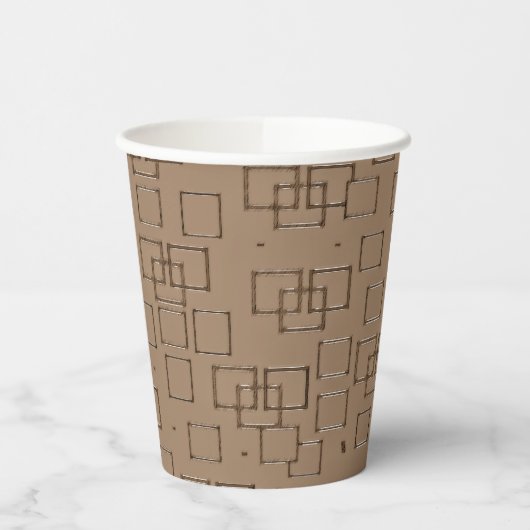 Kaffeemaschine Muster Pappbecher (Links)