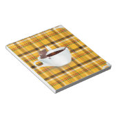 Kaffeemaschine Notizblock (angewinkelt)