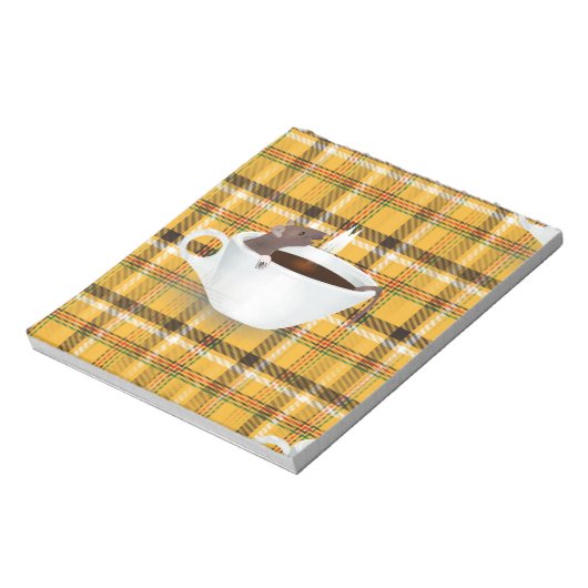 Kaffeemaschine Notizblock (Rotiert)