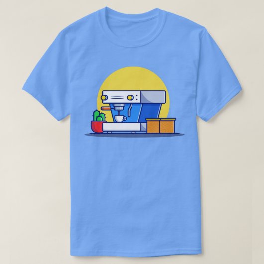 Kaffeemaschine Pod Cup Kaktus und Box T-Shirt (Design vorne)