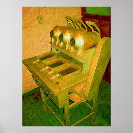 KAFFEEMASCHINE POSTER (Vorne)
