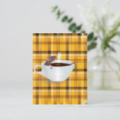 Kaffeemaschine Postkarte (Stehend Vorderseite)