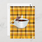 Kaffeemaschine Postkarte (Vorne/Hinten)