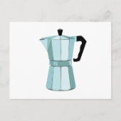 Kaffeemaschine Postkarte (Vorderseite)