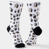 Kaffeemaschine Socken (Gewinkelt)