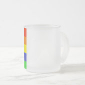 Kaffeemaschine Stimmungsmesser - Cartoon Mattglastasse (VorderseiteRechts)