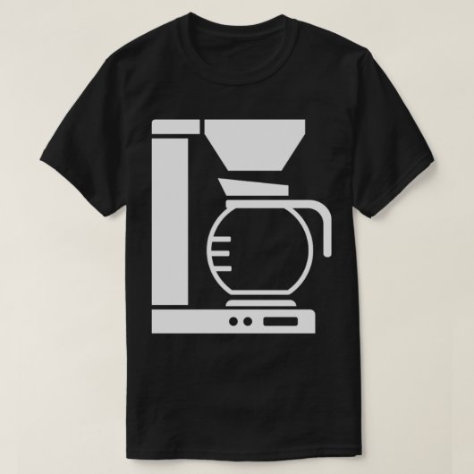 Kaffeemaschine T-Shirt (Design vorne)