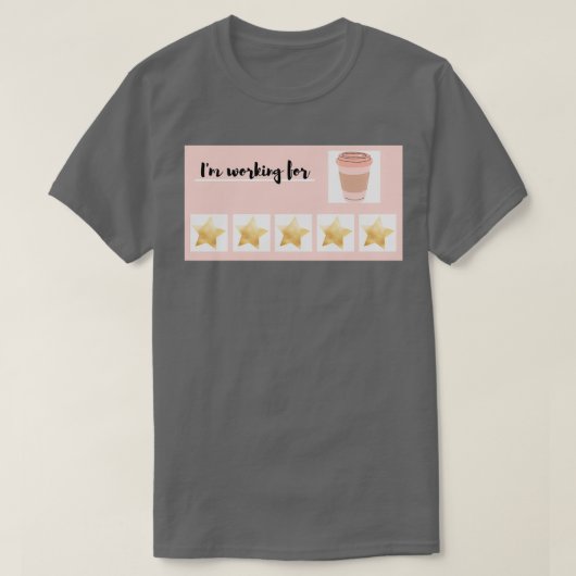 Kaffeemaschine T-Shirt (Design vorne)