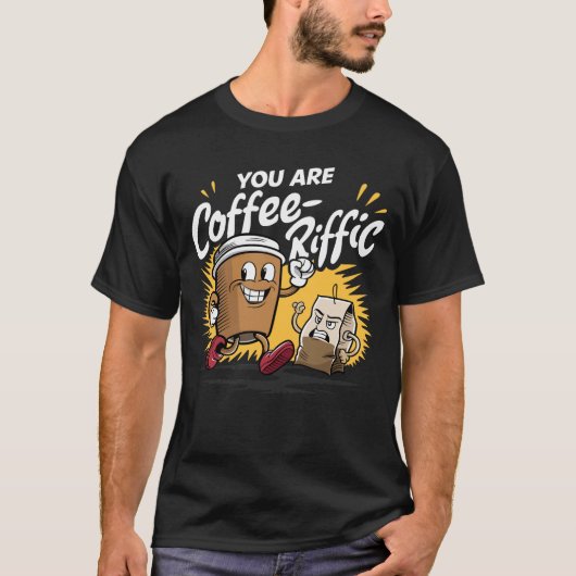 Kaffeemaschine T-Shirt | Funny Coffee Lover Gesche (Vorderseite)