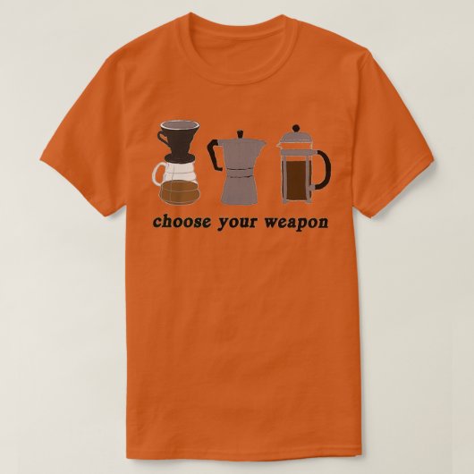 Kaffeemaschine T T-Shirt (Design vorne)