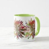 Kaffeemaschine - Tasse aus weißgestrichenen Spinne (VorderseiteRechts)