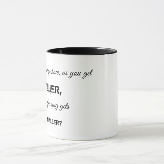 Kaffeemaschine Tasse mit Funny Message (Zentrum)