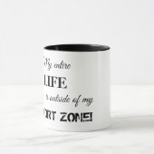 Kaffeemaschine Tasse mit Funny Message (Zentrum)