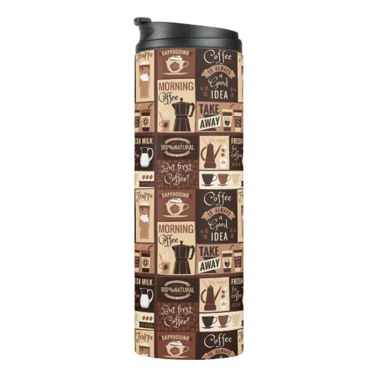 Kaffeemaschine Thermosbecher (Nach rechts gedreht)