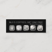 Kaffeemaschine Treuekarte (Rückseite)