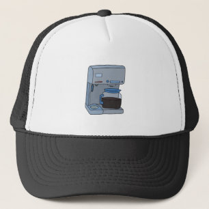 Kaffeemaschine Truckerkappe