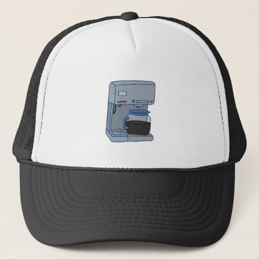 Kaffeemaschine Truckerkappe (Vorderseite)