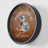 Kaffeemaschine Uhr (Winkel)