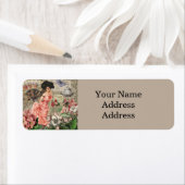 Kaffeemaschine Viktorianische Frau Rosa Klasse (Insitu)