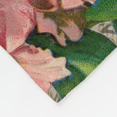 Kaffeemaschine Viktorianische Frau Rosa Klasse Fleecedecke (Ecke)