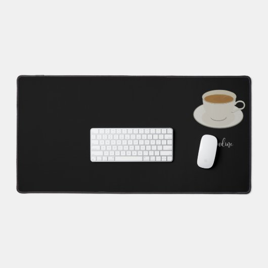 Kaffeemaschinen und -pads schreibtischunterlage (Tastatur & Maus)