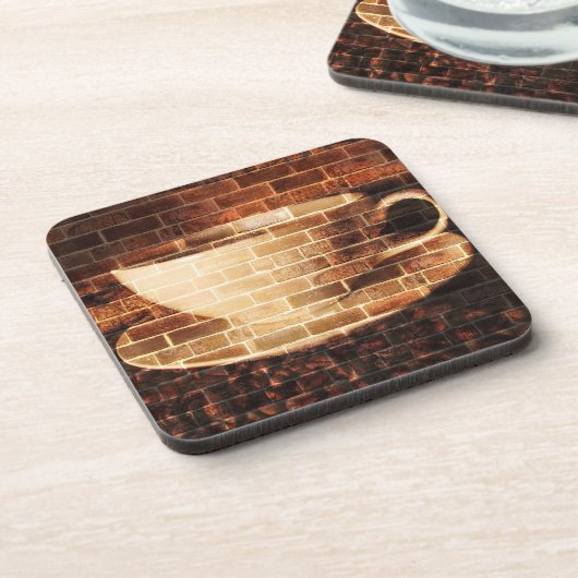 Kaffeemauer - Untersetzer (Linke Seite)