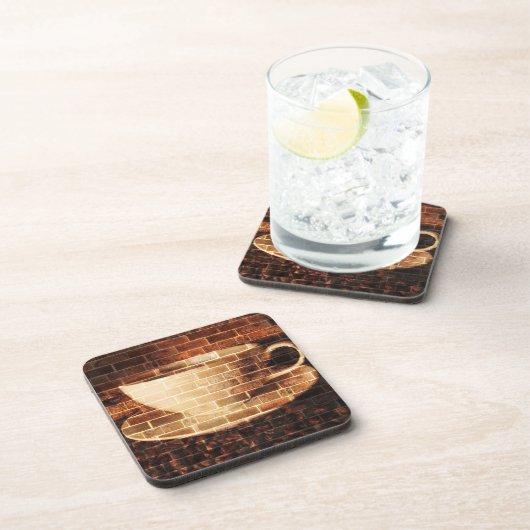 Kaffeemauer - Untersetzer (Rechte Seite)