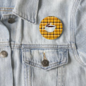 Kaffeemaulwurf Button (Beispiel)