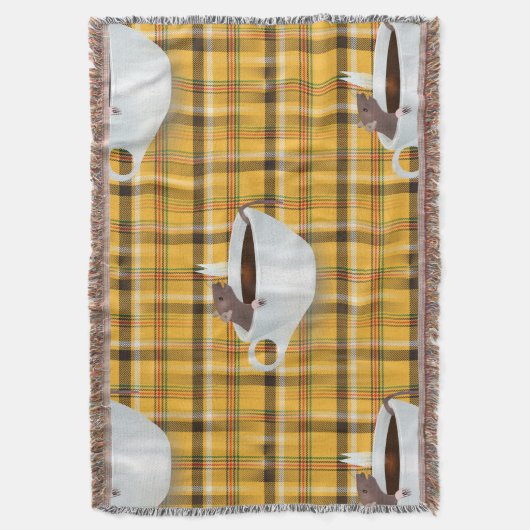 Kaffeemäusedecke Decke (Vorderseite Vertikal)