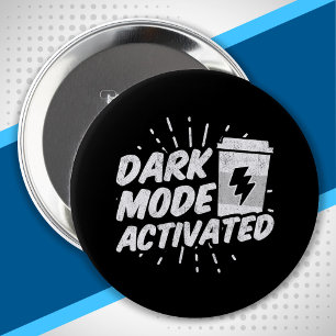 Kaffeememe - Kaffeekonzept - Sonnenlicher Kaffee Button