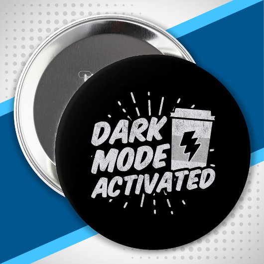Kaffeememe - Kaffeekonzept - Sonnenlicher Kaffee Button