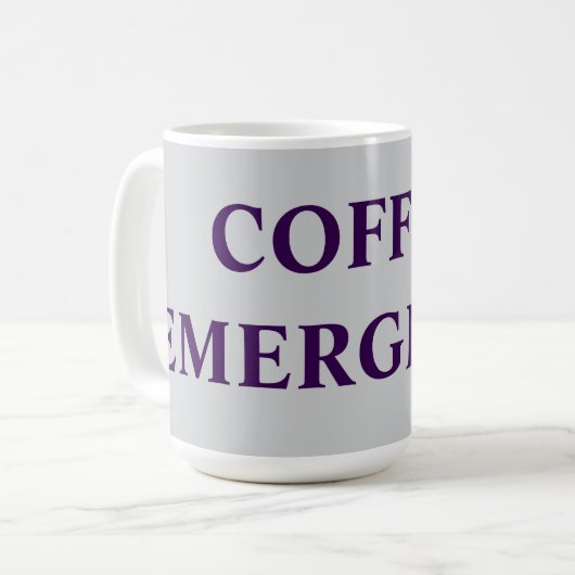 KAFFEEMERGENZ KAFFEETASSE (Vorderseite Links)
