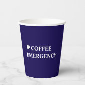 KAFFEEMERGENZ PAPPBECHER (Vorderseite)