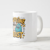 Kaffeemonster Jumbo-Tasse (Vorderseite Rechts)