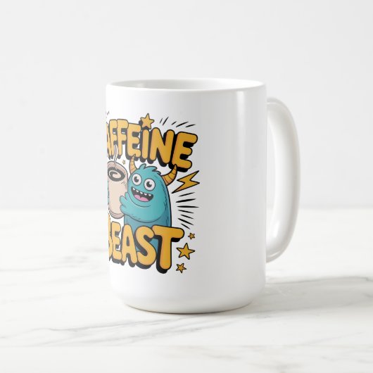 Kaffeemonster Kaffeetasse (VorderseiteRechts)