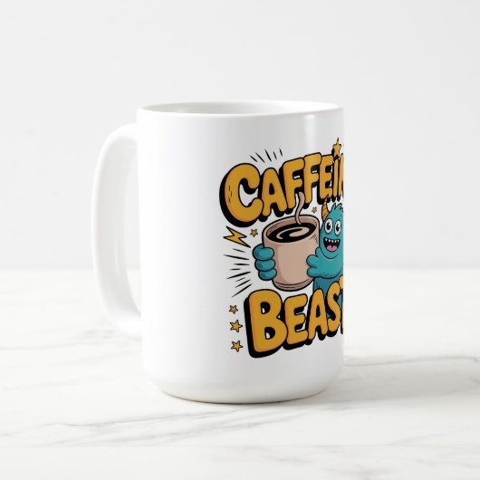 Kaffeemonster Kaffeetasse (Vorderseite Links)
