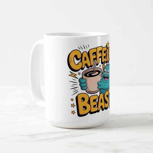 Kaffeemonster Kaffeetasse (Vorderseite Links)