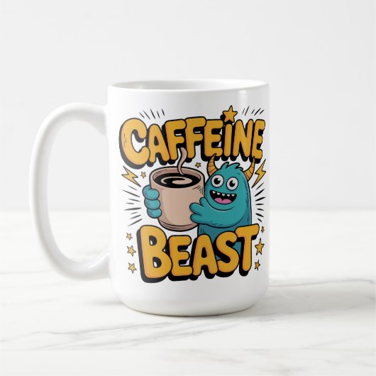 Kaffeemonster Kaffeetasse (Links)