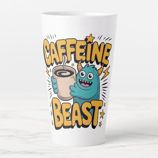 Kaffeemonster Milchtasse (Vorderseite)