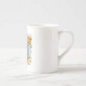 Kaffeemonster Porzellantasse (Rechts)