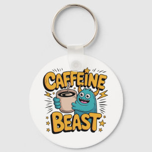 Kaffeemonster Schlüsselanhänger